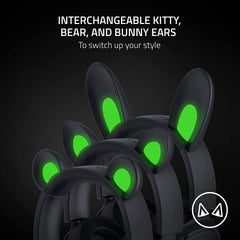 Audífonos Alámbricos Razer Kraken Kitty V2 Pro (Negro) - PC
