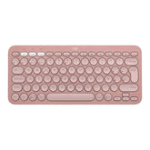Teclado Inalámbrico Logitech Pebble Keys 2 K380 - Rosa