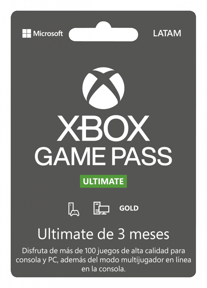 Tarjeta Xbox Game Pass Ultimate 3 meses – iMports 77