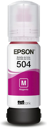 Botella de Tinta Epson Ecotank 504 - Magenta