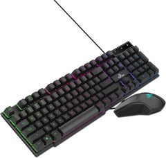 Kit Teclado Gamer+ Mouse Alámbricos Yeyian Phoenix 2000