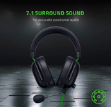 Audífonos Alámbricos Gamer Razer Blackshark V2 X RZ04-0324 (Negro) - XBOX One / PlayStation 4 / Nintendo Switch / PC / Móvil