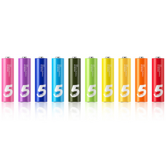 Baterias Alcalinas Xiaomi AA Rainbow Bateries - 10pzs (Arcoiris)