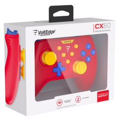 Control Inalámbrico VoltEdge CX60 (Rojo) - Nintendo SWITCH