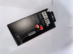 AUDIFONOS SKULLCANDY JIB WIRELESS ROJO CON NEGRO - OPEN BOX