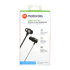 Audífonos Inalámbricos Motorola Verve Loop 200 - Negro - iMports 77