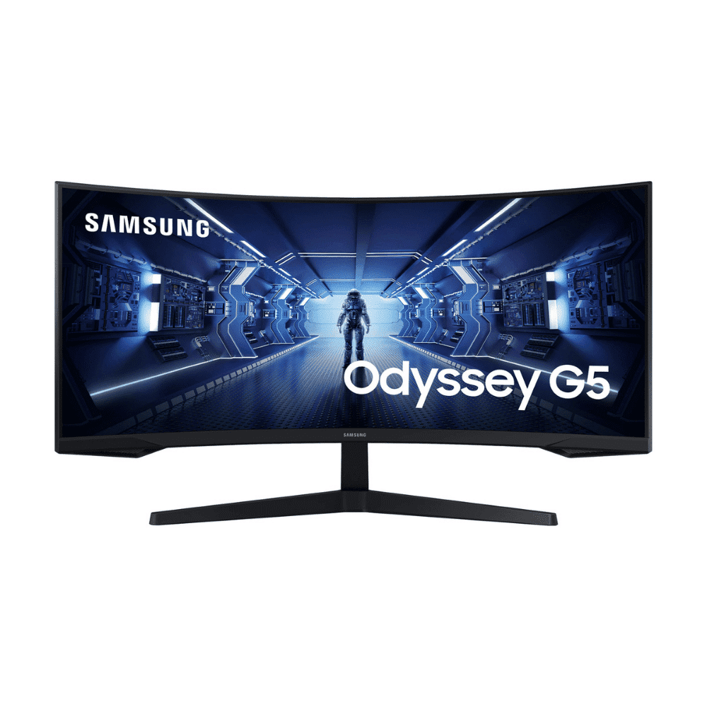 Monitor Samsung 34 Odyssey G5 LC34G55TWWLXZX Curvo - Negro