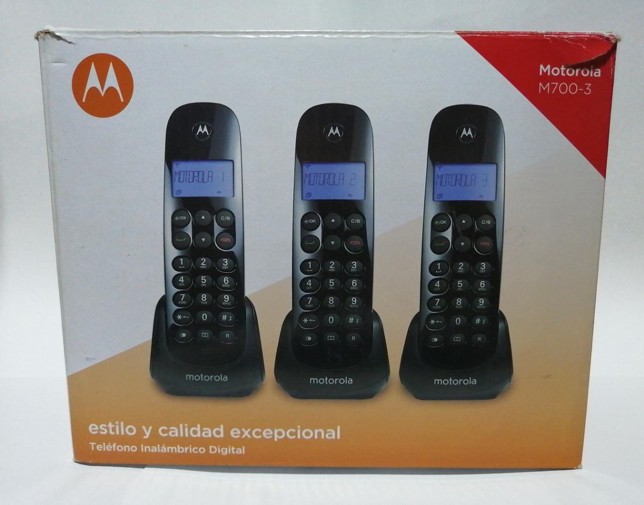 TELEFONO INALAMBRICO MOTOROLA M700 CON ID LLAMADAS Motorola M700
