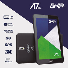 Tablet Ghia A7 3G 7" 1+16Gb - Negro