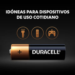 Batería Alcalina Duracell - AA 6pzs