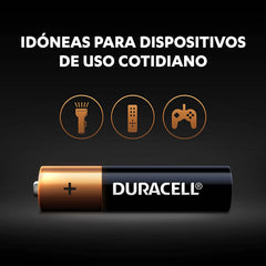 Bateria Alcalina Duracell - AAA 12pzs