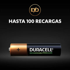 Bateria Recargable Duracell - AAA 2pzs