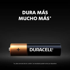 Bateria Alcalina Duracell - AAA 12pzs