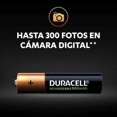 Bateria Recargable Duracell - AAA 2pzs