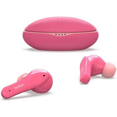 Audífonos Inalámbricos Belkin Soundform Nano for Kids (Rosa) - PC / Móvil