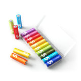 Baterias Alcalinas Xiaomi AA Rainbow Bateries - 10pzs (Arcoiris)