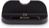 Accesorio NSW Base de Carga Verbatim Console Charging Stand para Nintendo SWITCH - Negro