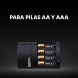 Bateria Recargable Duracell c/Cargador - AA 4pzs + 1 Cargador