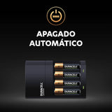 Bateria Recargable Duracell c/Cargador - AA 4pzs + 1 Cargador