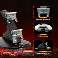 Accesorio XBX Immortal Gaming Thunder X-Lite Cargador Dual - Negro