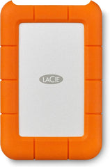 Disco Duro Externo LaCie Rugged USB-C All-Terrain Mobile 2TB - Naranja