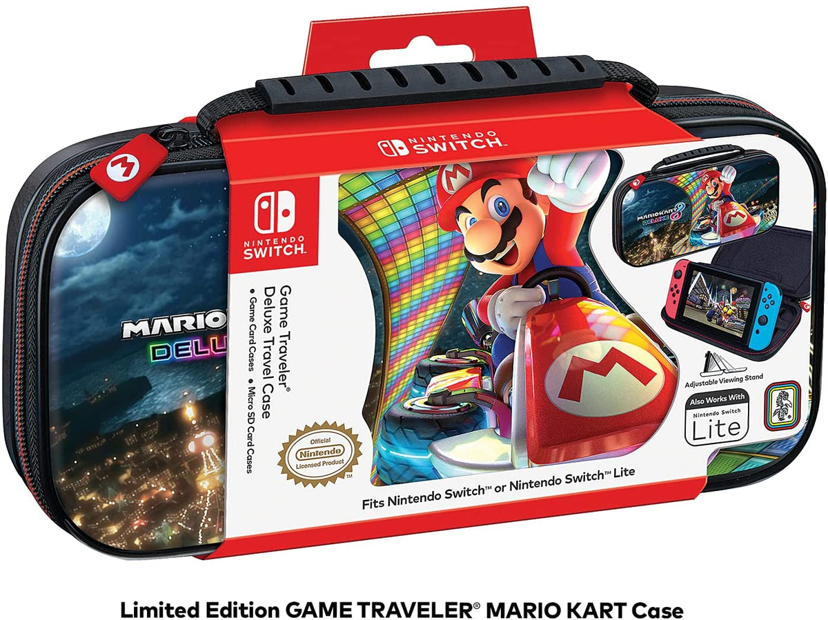 Accesorio NSW Funda Game Traveler Deluxe Case - Mario Kart 8 Deluxe