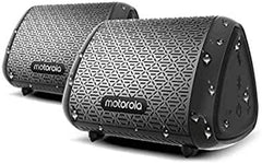 Bocina Inalámbrica Motorola Sonic Sub 340 Bass Twin True Wireless Stereo Speakers - Negro