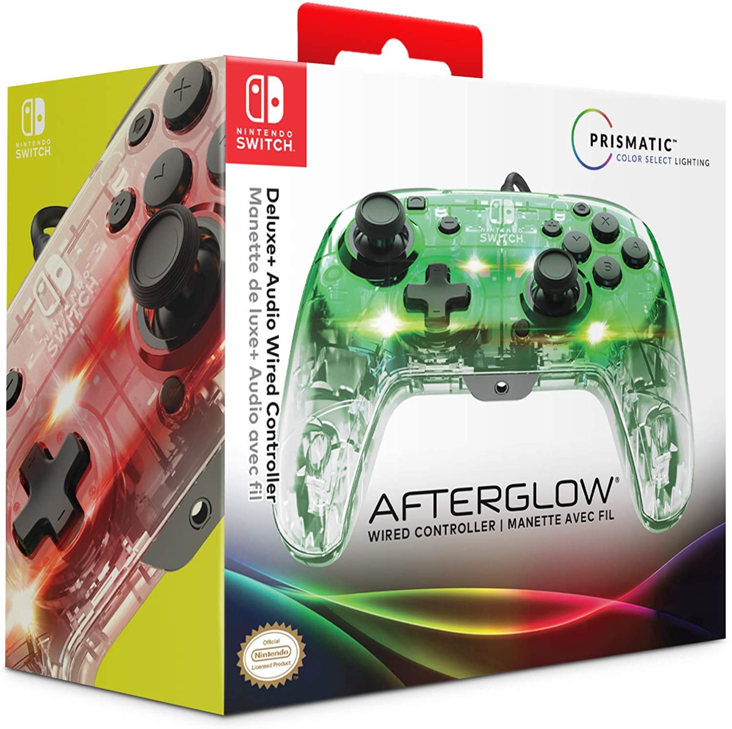 Control Alambrico PDP Gaming Afterglow - Nintendo SWITCH