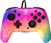 Control Alámbrico PDP Rematch Wired Controller (Star Spectrum) - Nintendo Switch