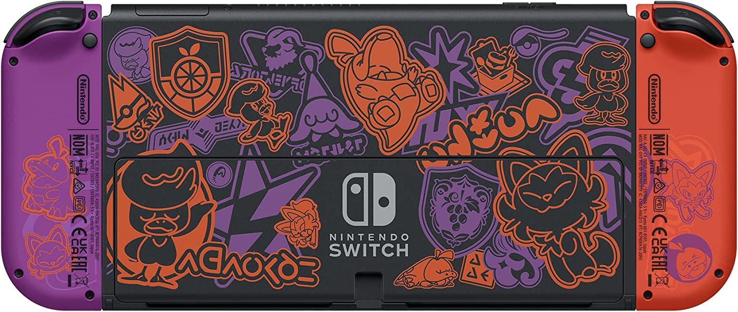 Consola Nintendo SWITCH Oled 64GB - Pokemon Purpura/Escarlata