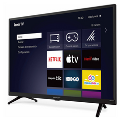 Pantalla Sharp 32" Roku TV HD 2T-C32CF2UR