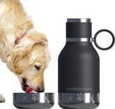 Termo con Tazon para Mascota Asobu 1.1L - Negro