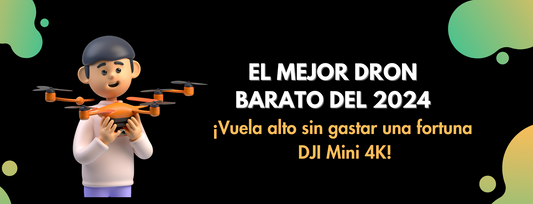 ¡Vuela alto sin gastar una fortuna con el DJI Mini 4K!