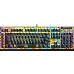 Teclado Alambrico Razer Black Widow V4 X Mecanico - Pokemon Edition