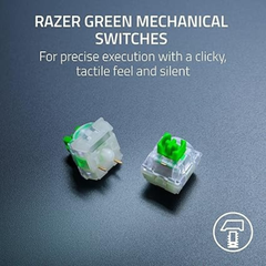 Teclado Alambrico Razer Black Widow V4 X Mecanico - Pokemon Edition