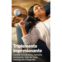 Bocina Alambrica Amazon Echo Dot Max -Blanco