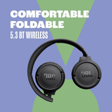 Audifonos Inalambricos JBL Tune 520 BT Pure Bass Wireless - Blanco
