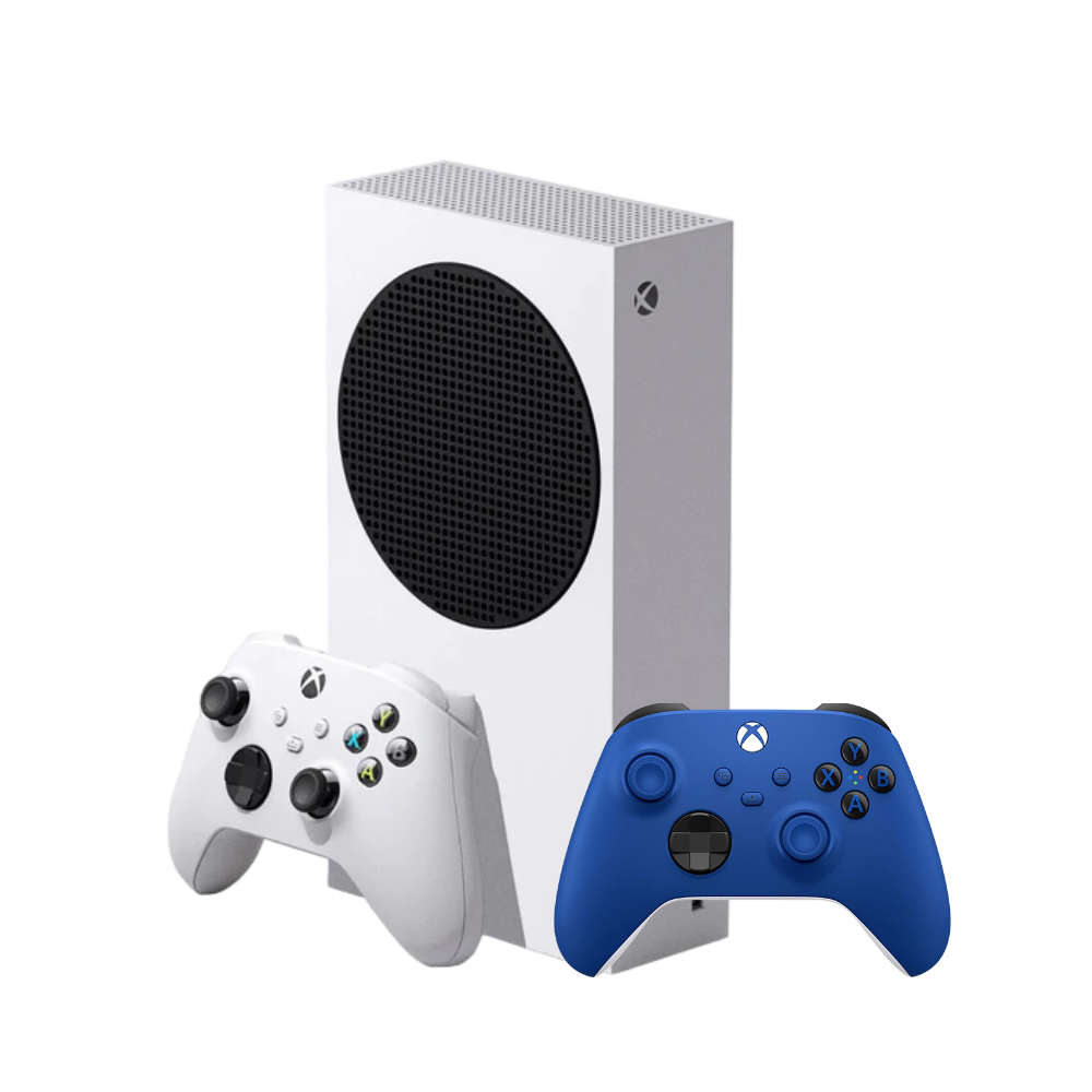 Kit Consola Xbox Series S 512gb + Control Xbox Shock Blue