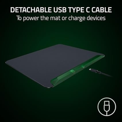 Mouse Pad Tapete Razer Firefly V2 Pro Iluminado LED RGB