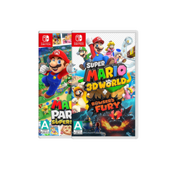 Kit VideoJuego Super Mario Party + Super Mario 3D World