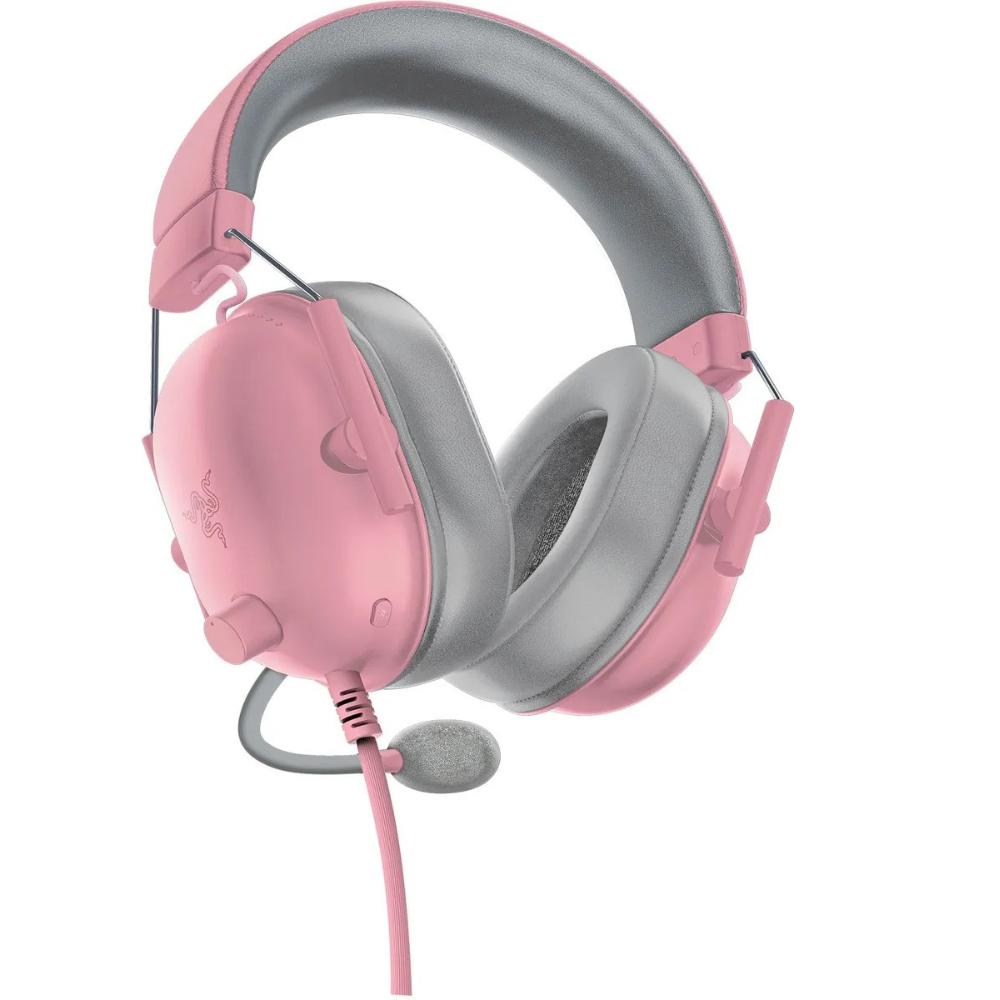 Audifonos Alambricos Razer Blackshark V2 X (PlayStation) - Rosa