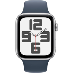 AppleWatch SE 2DA GEN 40mm GPS - Silver/Correa Deportiva Azul Denim