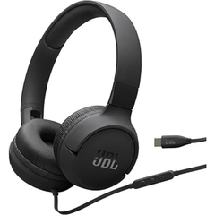 Audífonos Alámbricos JBL Tune 520C USB-C -Negro