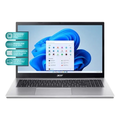 Laptop Acer Aspire 3 15.6" 16GB RAM 512 GB SSD - Plata