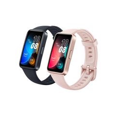 Smart Bands Huawei Band 8 negro y rosa