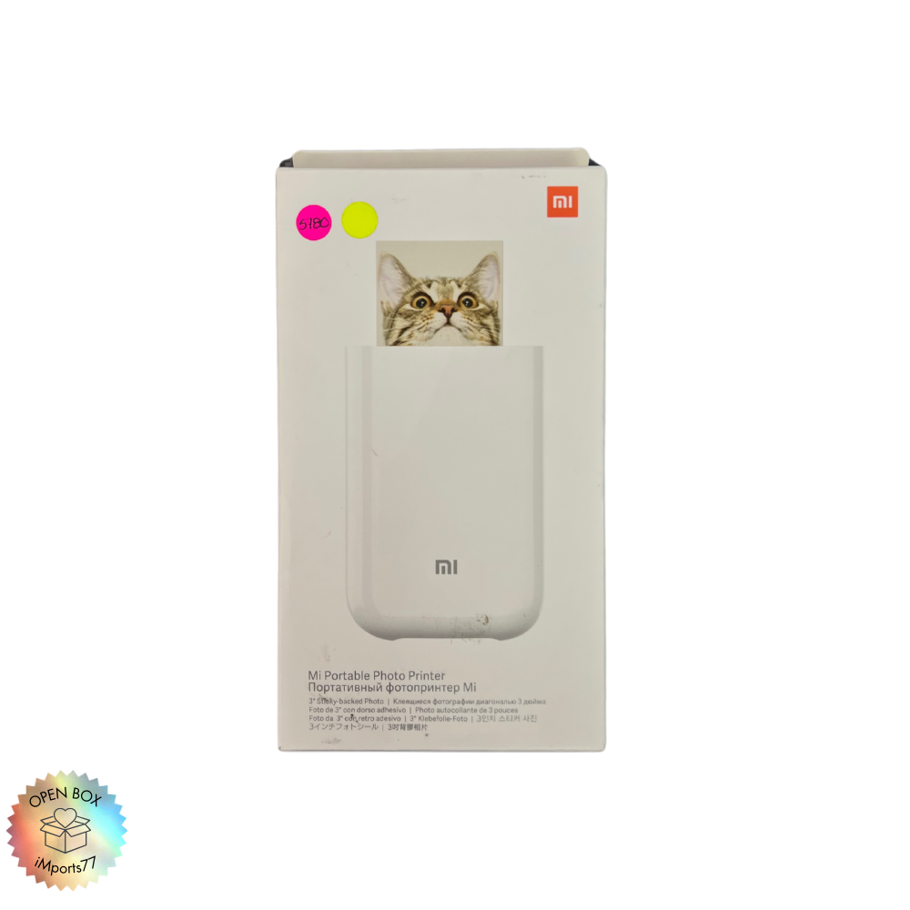 Impresora Portátil Xiaomi Para Celular iOS / Android XMKDDYJ01HT (Blanco) - OPEN BOX