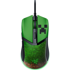 Mouse Alambrico Razer Cobra - Minecraft Edition