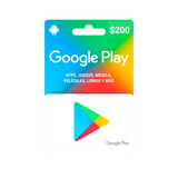 Tarjeta Digital Google Play $200