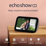 Bocina Alámbrica Amazon Echo Show 5 (3a Gen) (Con Alexa) - Negro