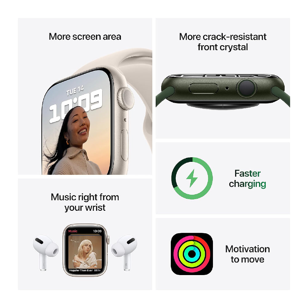 Apple Watch Series 7 41mm - Dorado (Grado A)